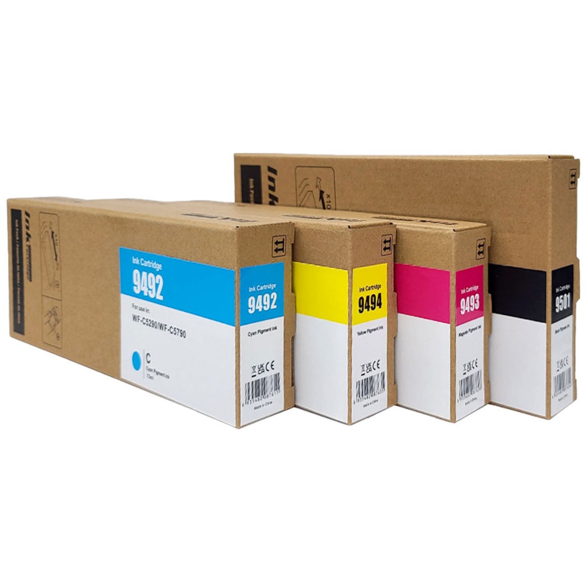 엡손 WF-C5290 WF-C5790 대용량 호환잉크T9501 T9492~9494 무공잉크, 1개, 대용량 빨강M T9493 17,900원