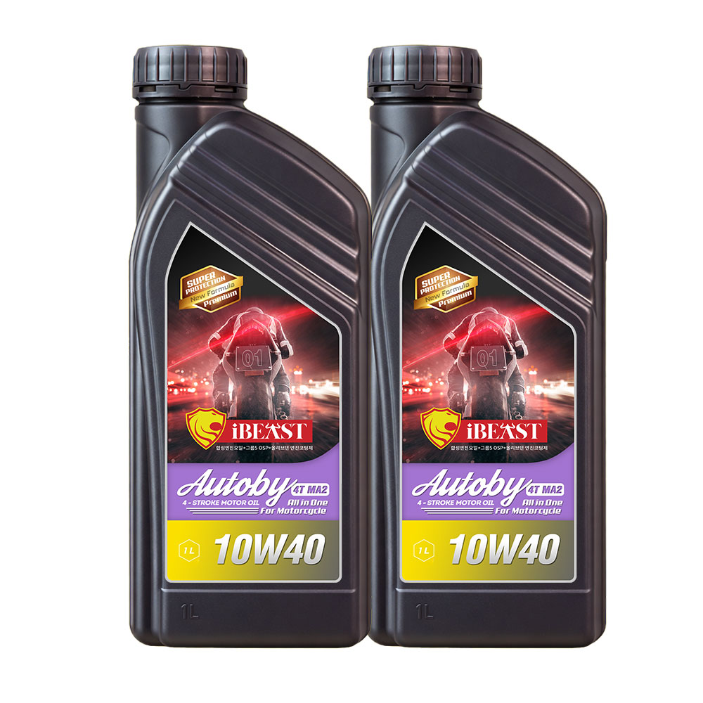 아이비스트 오토바이올인원 4행정 4T 엔진오일10W40 MA2 무료배송 16,050원