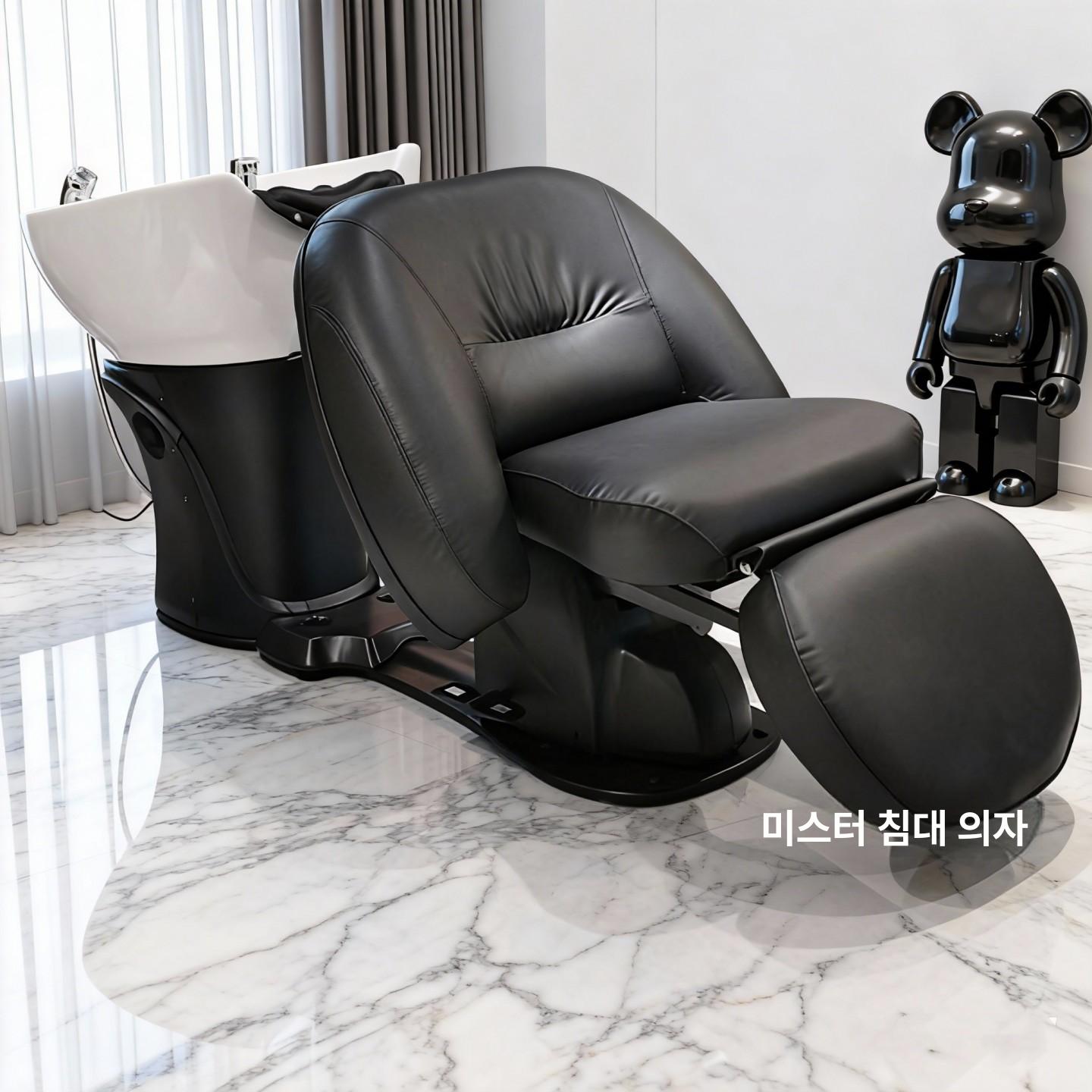 전동 회전 침대 헤어샵 전용 리클라이너, E2 일본풍3단온도부드러운헤드레스트, 1개 2,507,800원