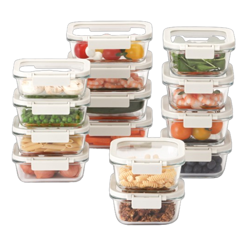 네오플램 코모도 내열유리 밀폐용기 14종 세트 70,040원