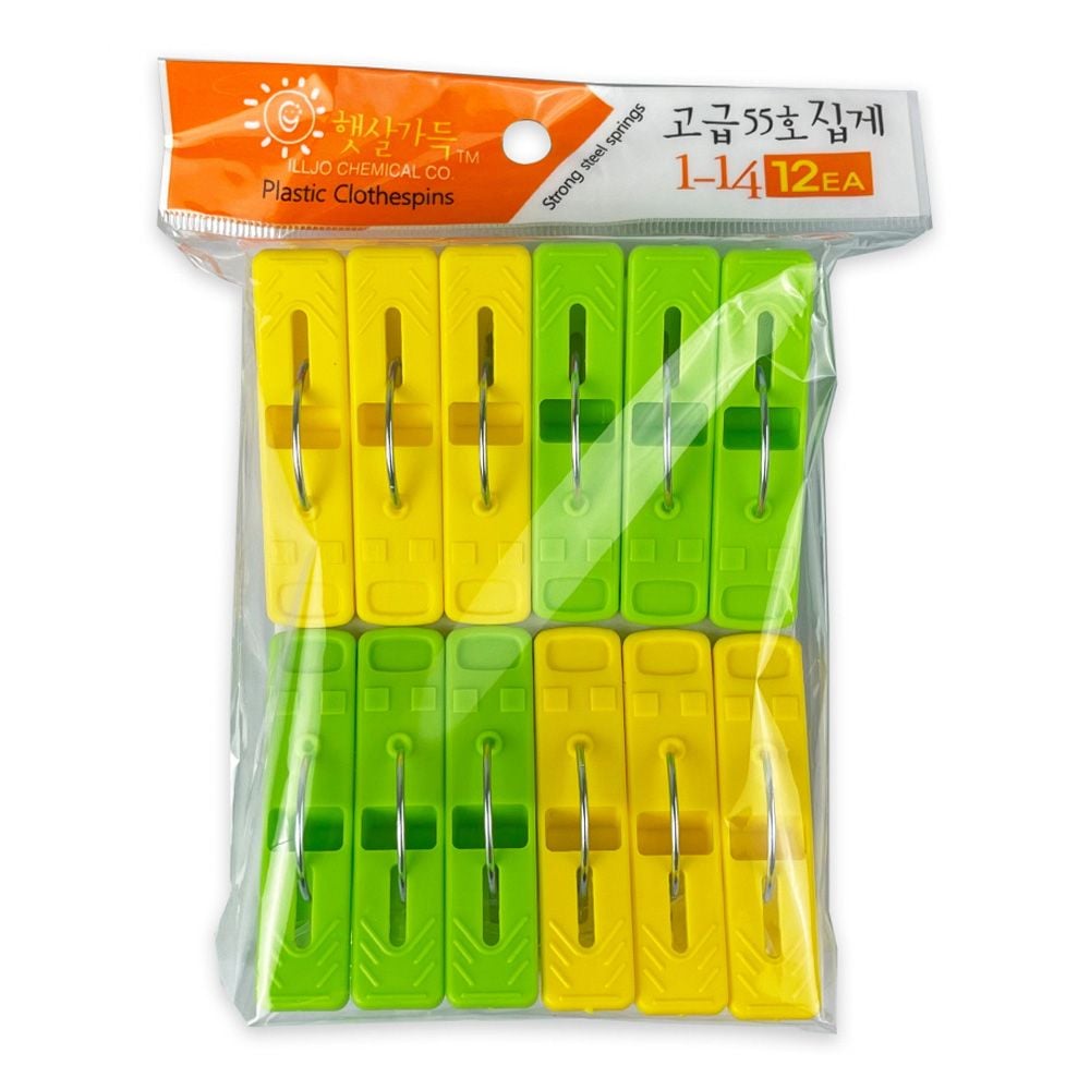 (10 세트) 햇살가득 고급 55호 빨래집게 1-14 12P-O 39,420원
