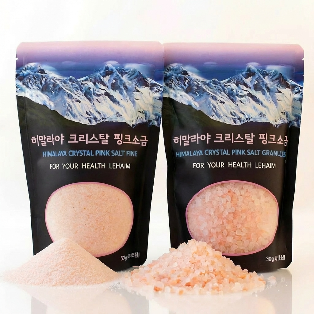 레하임 히말라야 핑크솔트 미네랄 핑크소금 굵은입자+가는입자 1+1 세트상품, 2개, 300g 11,730원