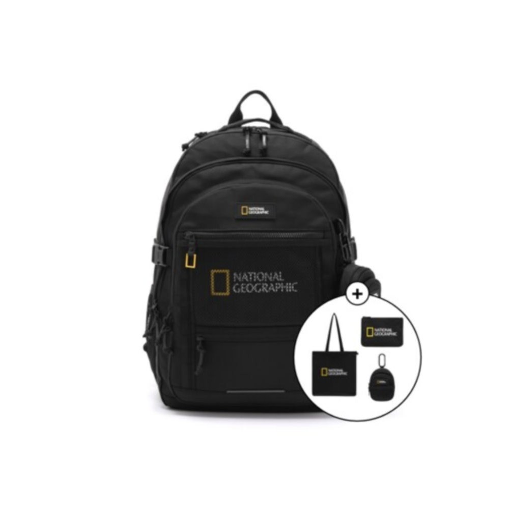 [국내백화점] 내셔널지오그래픽 파치플러스 백팩 블랙 145,000원