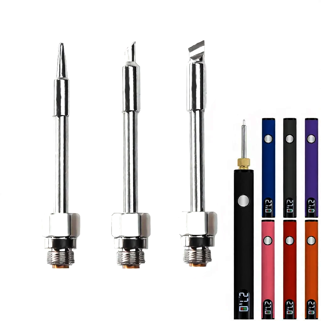 JM무역상사 무선인두기팁 3종 usb 충전식 휴대용인두기 가정용납땜기 교체용 인두팁 13,120원