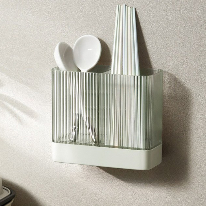 홈즈픽 무타공 벽걸이형 물빠짐 수저통 9,980원