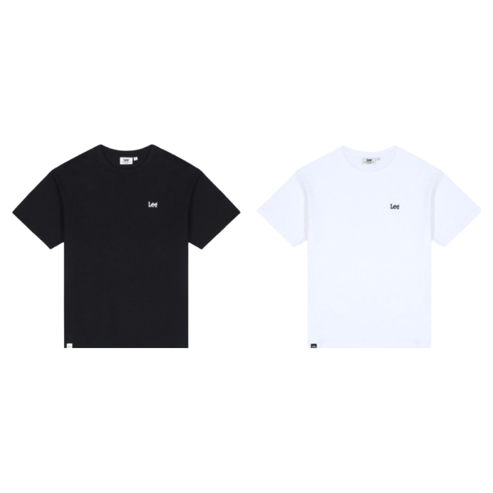 (국내매장판) 1+1 LEE 리 반팔 티셔츠 기본 로고 남녀공용 레이어드 반팔티 lee2025 59,000원