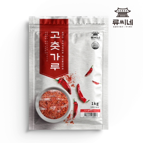 [중국산] 류씨네 고춧가루_한식용(#12:보통입자), 1개, 2.5kg 22,460원
