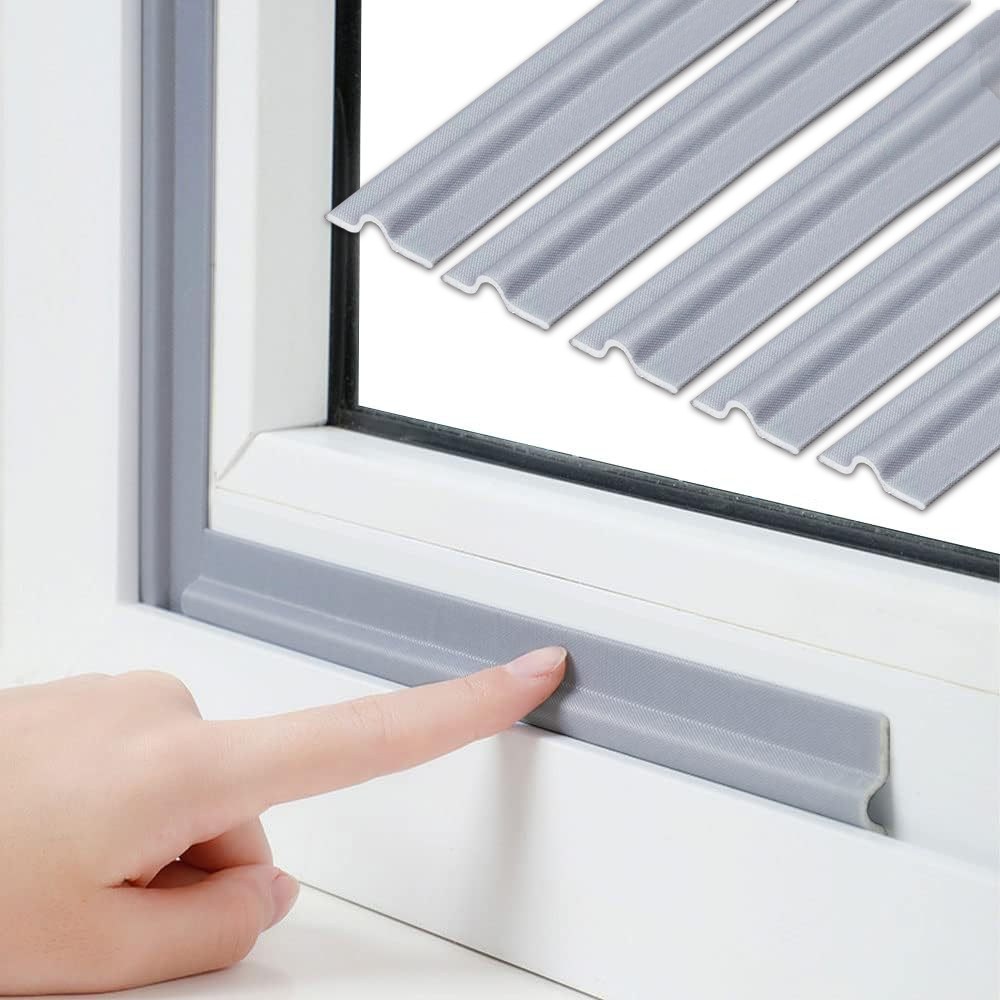 이지유 2M 신소재 창문 틈새막이 문풍지 슬라이딩 우풍 방문 문틈막이 그레이, 5개 8,900원