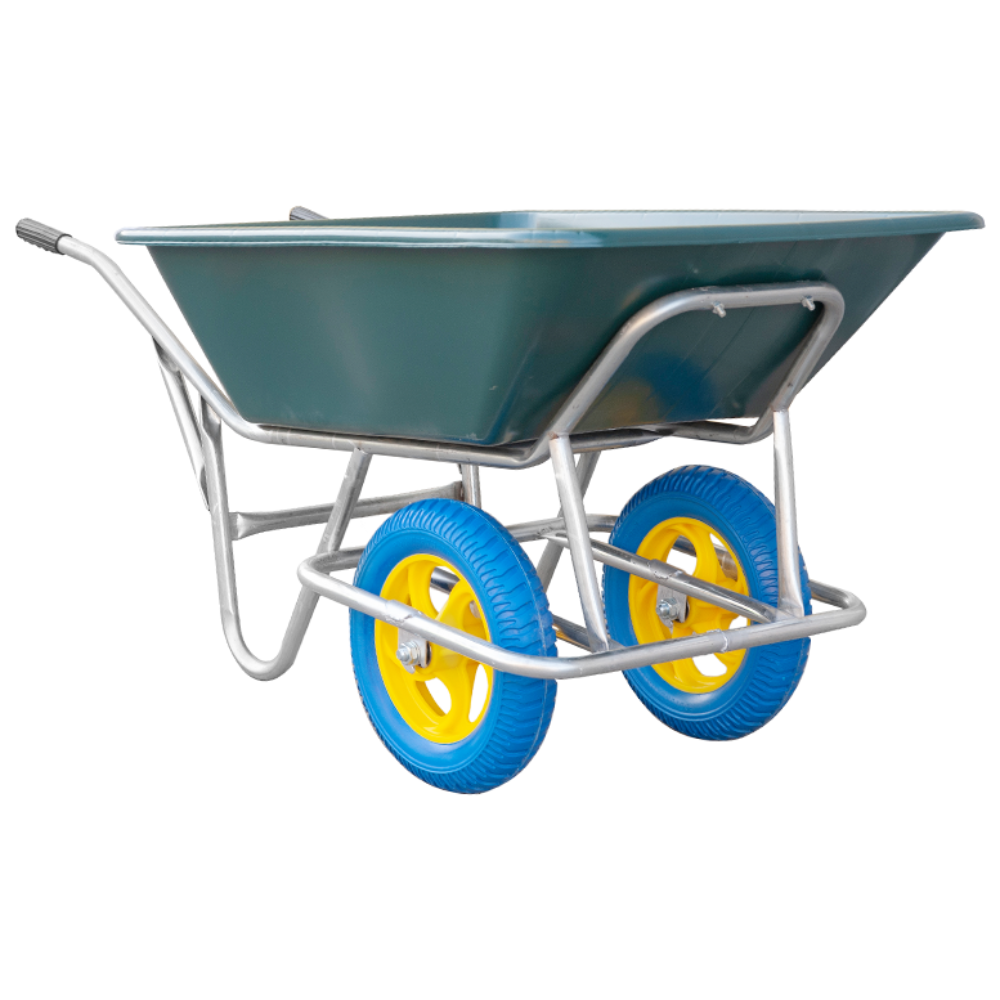 티렉스 카트 구르마 구루마 접이식 핸드카 사각 수레 이륜차 2단 원형, 이륜차(초록) 발포바퀴(13인치), 1개 118,000원