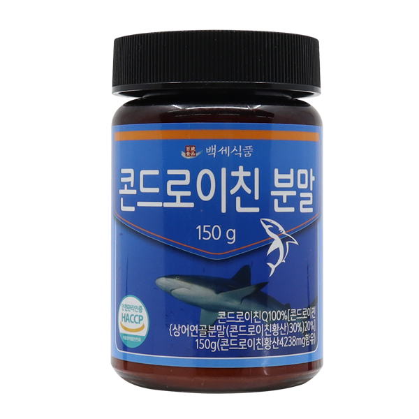 백세식품 콘드로이친 상어연골 분말 150g HACCP 인증제품, 3개, 150g 78,940원