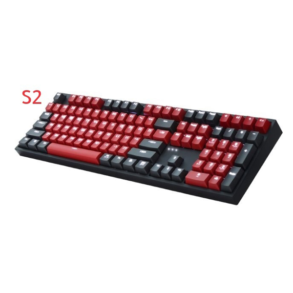 COX  CK108 게이트론   LED 게이밍 기계식 키보드 녹축  S1,  S2 47,000원