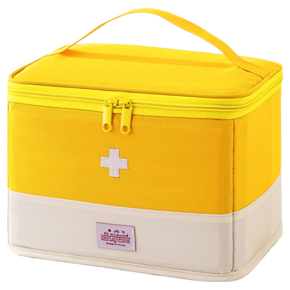 소담몰 응급 여행용 구급 파우치 옐로 XXL 26.5 x 19.5 x 19.5 cm 13,130원