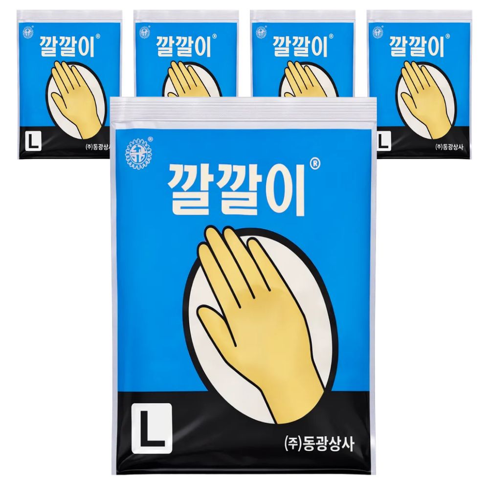 오라이브 동광상사 깔깔이 라텍스 미용장갑 대형 L 6,800원