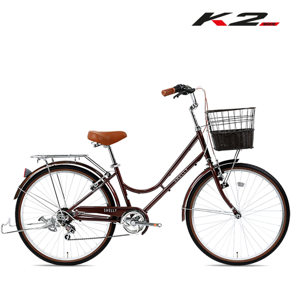 2025 케이투바이크 클래식 여성용자전거 쉘리클래식 24인치 7단 조립구매시 사은품증정, 1개 159,000원