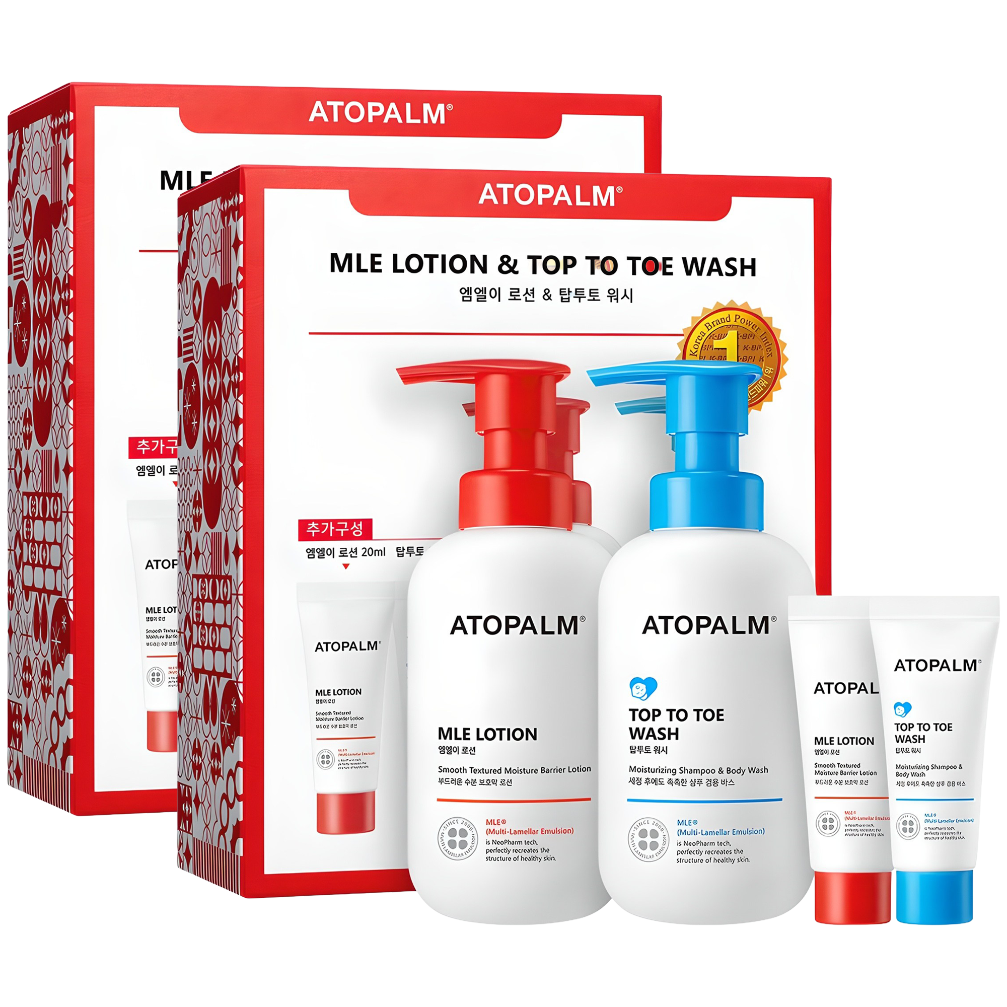 아토팜 엠엘이 로션 + 탑투토 워시 기획세트 68,380원