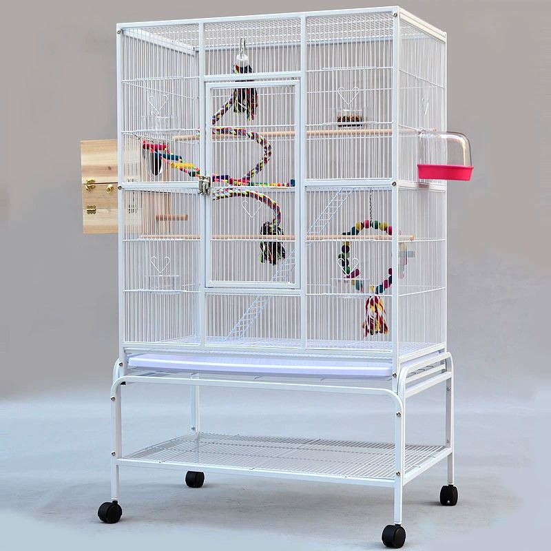 앵무새 케이지 새장 연철 대형 대형새장 바퀴달린 아크릴 조류 242,850원