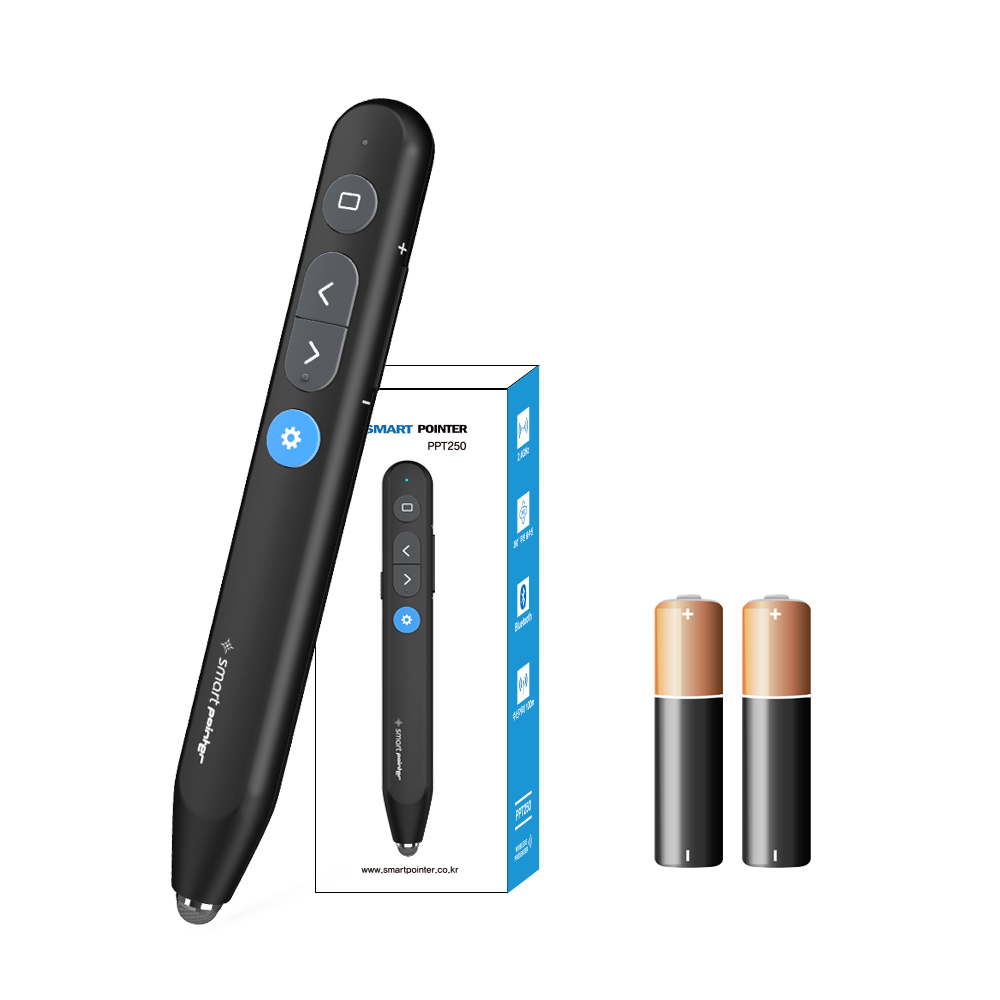 스마트포인터 무선 프리젠터 포인터 리모컨 프리젠테이션 레이저 없는 안전프레젠터 23,500원