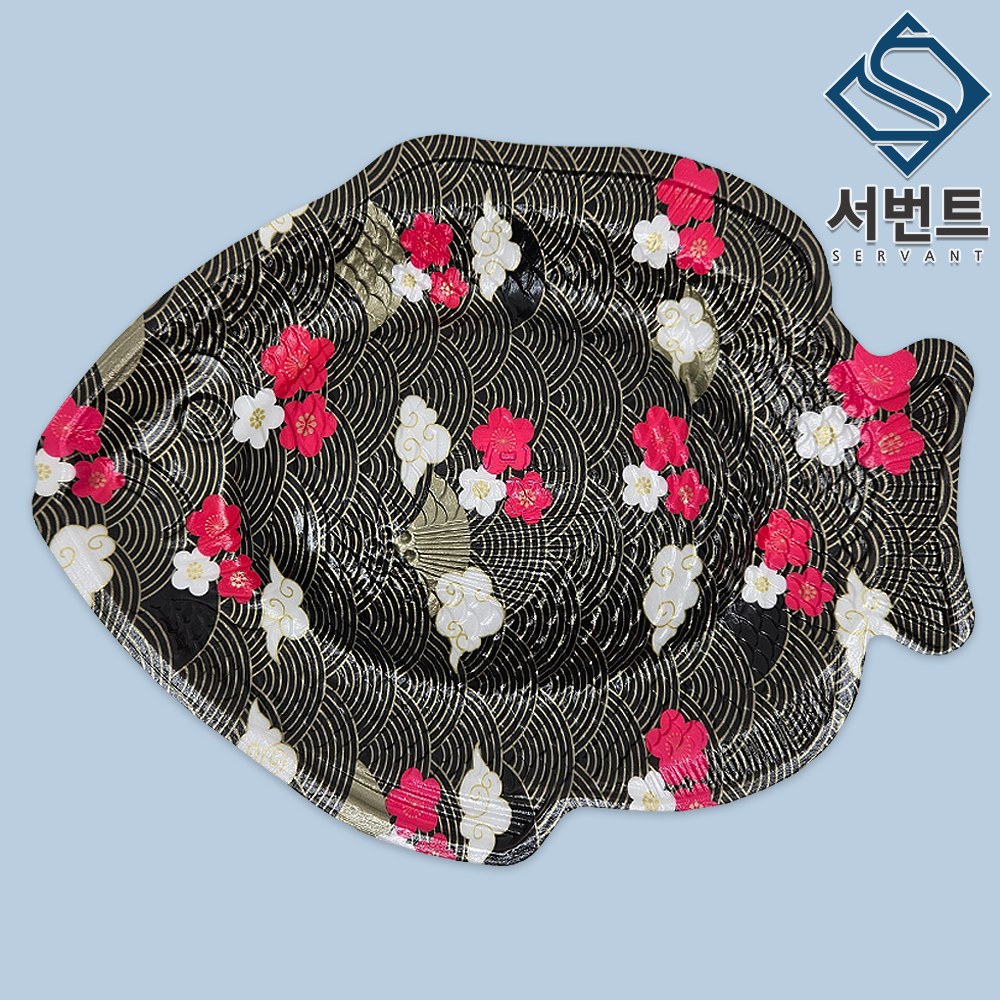 풍원 PSP 발포 트레이 붕어대 꽃무늬 (3도) 스티로폼 일회용 회접시 용기, 1박스, 150개 59,900원