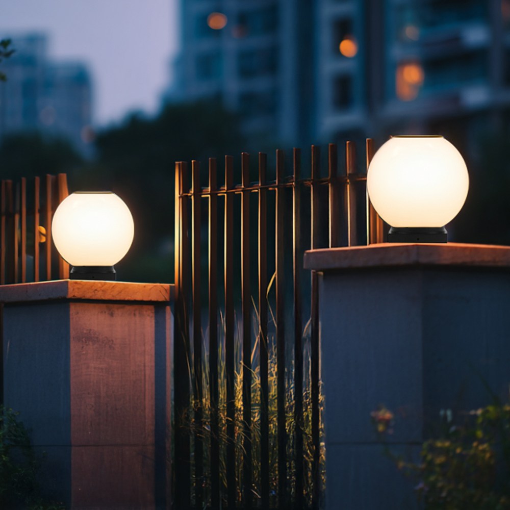 태양광 문주등 대문등 구슬 호박등 태양열 전구 LED 테라스 조명 텅스텐 20호 사각받침 30,500원