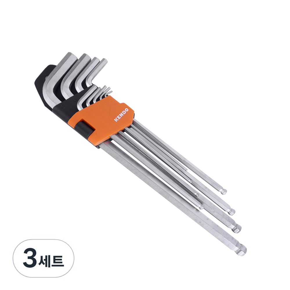 켄도 다용도 육각 볼렌치 9종 세트 21,150원