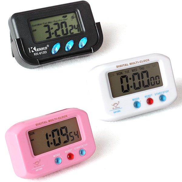 베씨 JNK 무소음 스탑워치 수능 초시계 스톱워치 타이머 스톱워치/타이머, 켄코블랙, 1개 1,000원