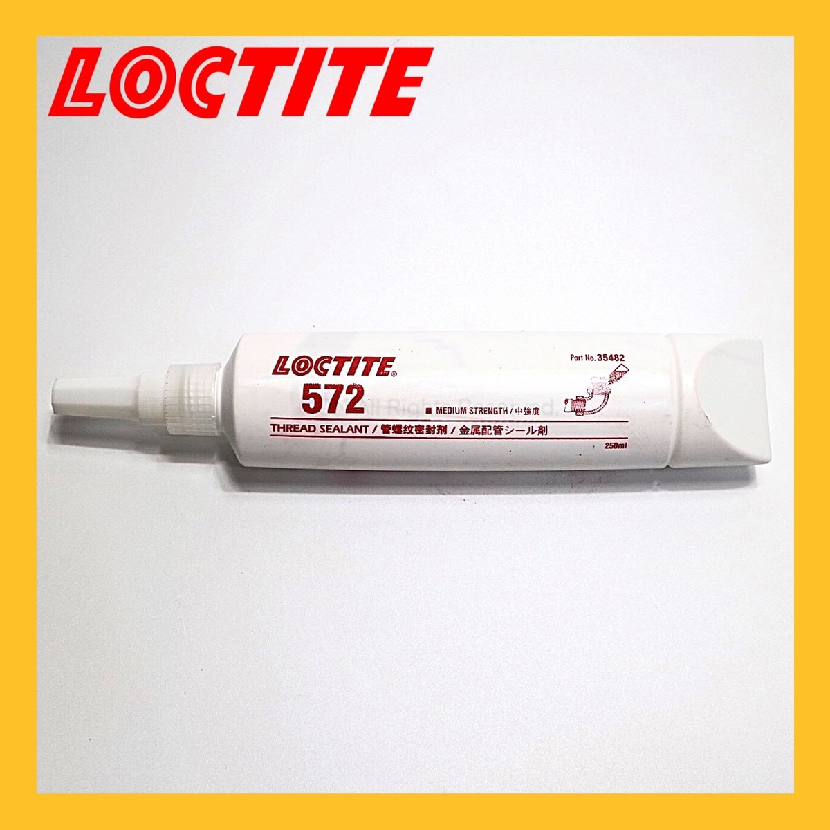 [록타이트] LOCTITE 572 저강도 배관밀봉제 흰색 250ml 47,990원