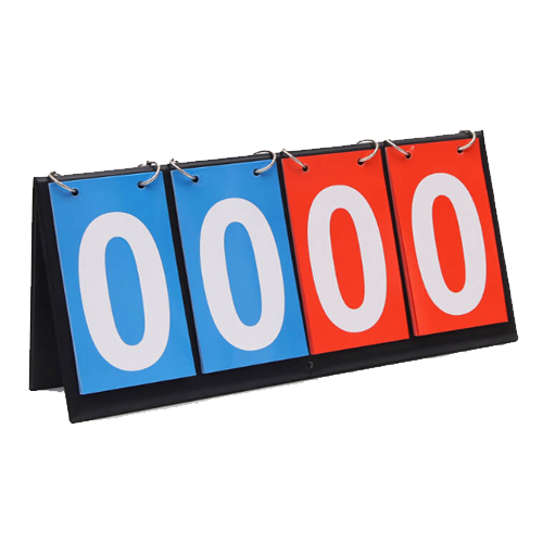[메잌미] 다용도 접이식 경기 점수판 스코어판, 1세트, 레드+블루2칸 9,000원