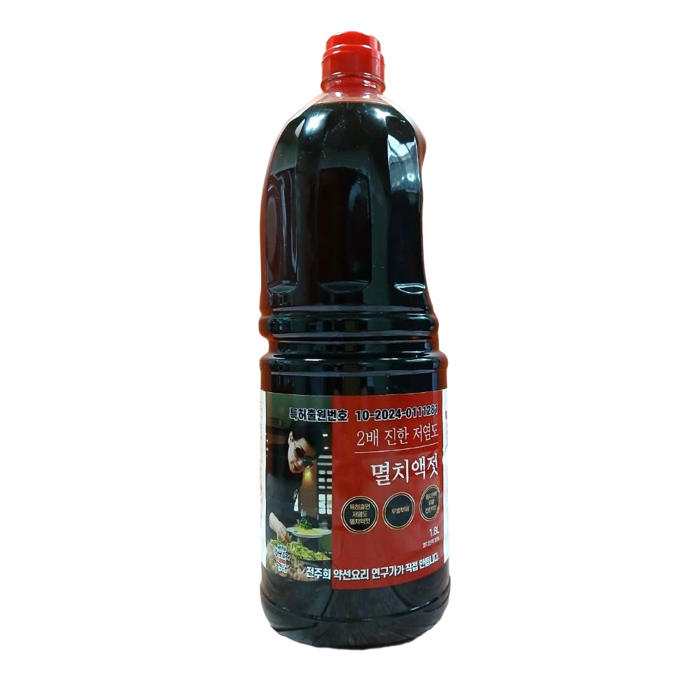 (무배)전주희 2배진한 저염도 멸치액젓1.8L, 6개(1박스), 6개, 1.8kg 44,000원