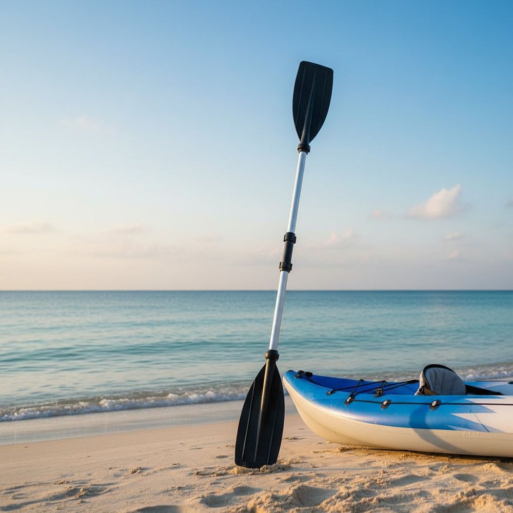 알루미늄 보트 노 분리형 경량 카약 래프팅 물놀이 패들 25,000원