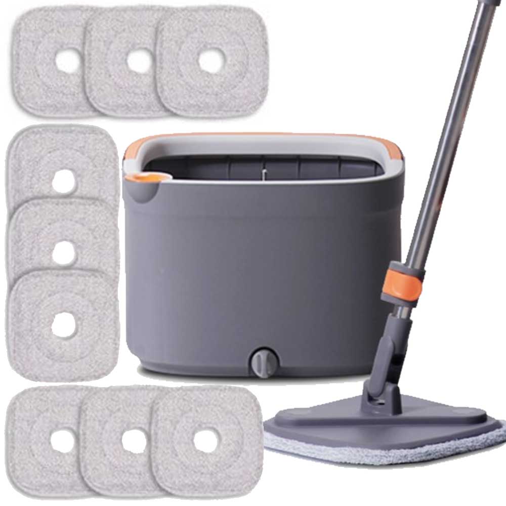 TV 네모싹싹 밀대 물걸레 청소기 청소 밀대 본체+걸레9장 고속회전 탈수 33,800원