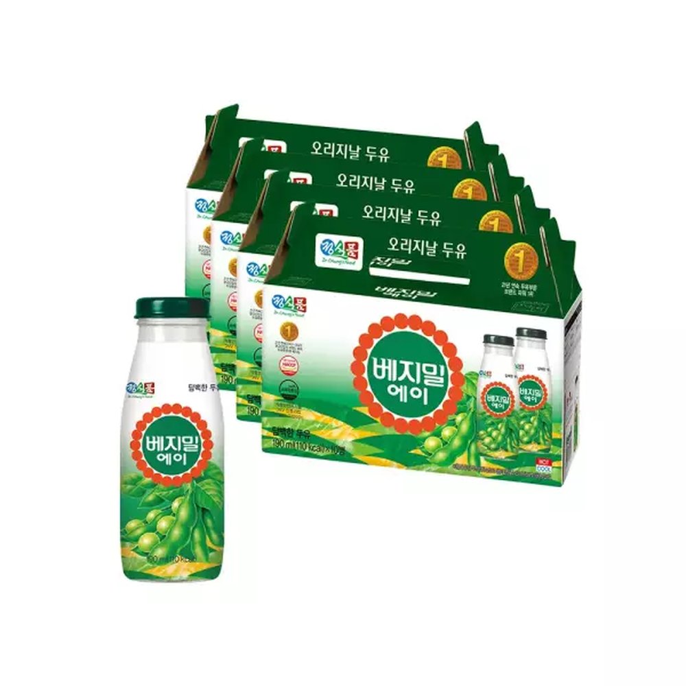 정식품 담백한 베지밀A 두유(병) 190MLX40병 57,830원