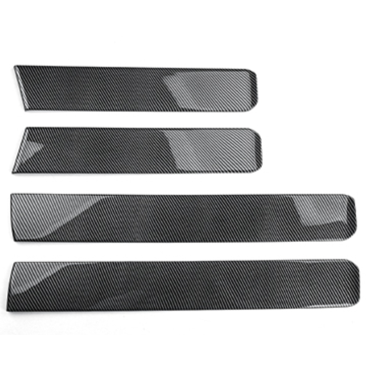 유투카 호환 싼타페 MX5 튜닝 용품 도어프레임 커버 블랙 우드 카본 몰딩 차량 기스방지 커버, 카본-도어프레임 커버 4P, 기타, 현재가 46,800원