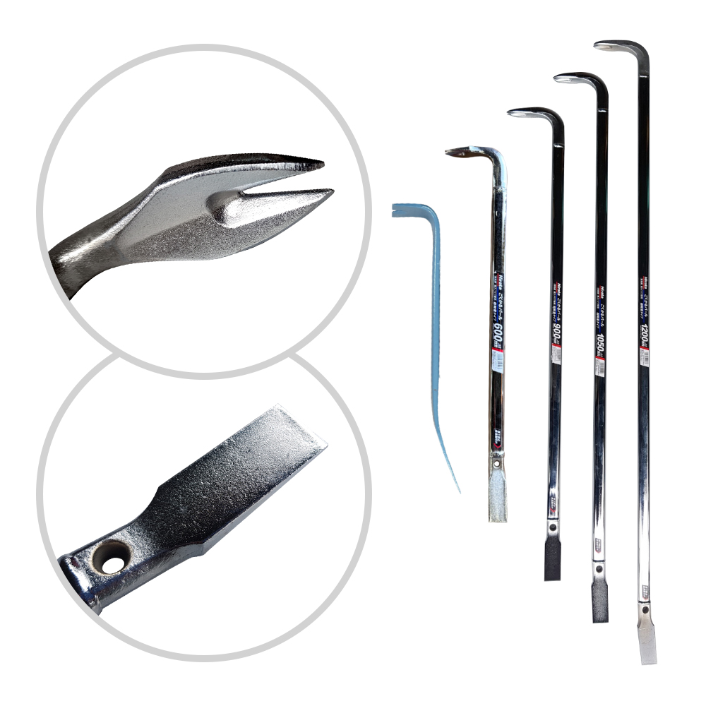 히라타 스텐빠루 초경량 빠루 못빼기 파이프타입 360-1200 (니켈크롬도금 53C열처리) 일본생산품 5종(택1) 30,400원