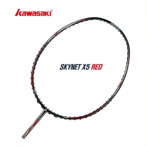 가와사키 KAWASAKI SKYNET X5 레드 공격형 배드민턴라켓, 현재가 199,500원