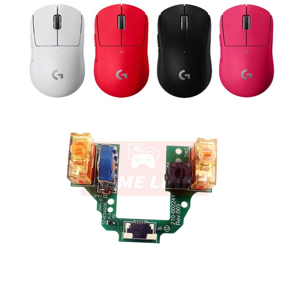 로지텍 지슈라1-GPROX1 마우스 스위치 더블클릭수리 부품 모음 - 납땜X 핫스왑 교체방식  옴론 JAPAN  닛산  카일  후아노  카이롱 TTC  카일 저소음 13,000원