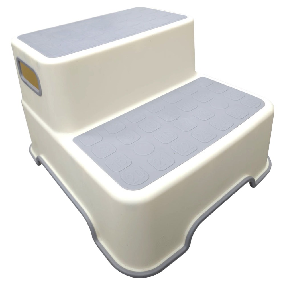 맘스아이 유아용 다움 영어 숫자 2단 디딤대, 그레이, 1개 9,690원