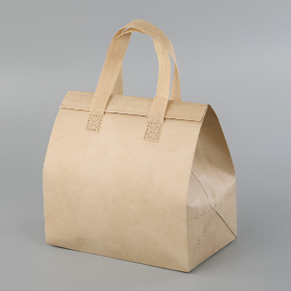 모어벨 보냉 테이크아웃 도시락백 가방, 크래프트, 10개 8,900원