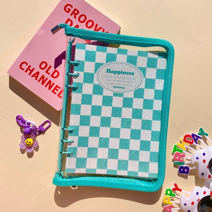 걸스코코 해피니스 6공 포카바인더 + 속지30장 지퍼형 다이어리 A5 콜렉트북 포카북 12,900원