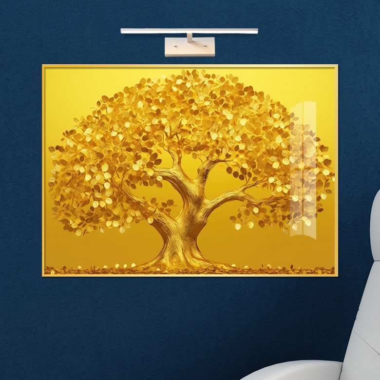 보고아트 돈 들어오는 풍수 인테리어 황금 나무 코인 황금 사슴 거실 현관 그림 액자, [16]반짝이는 황금나무 78,900원