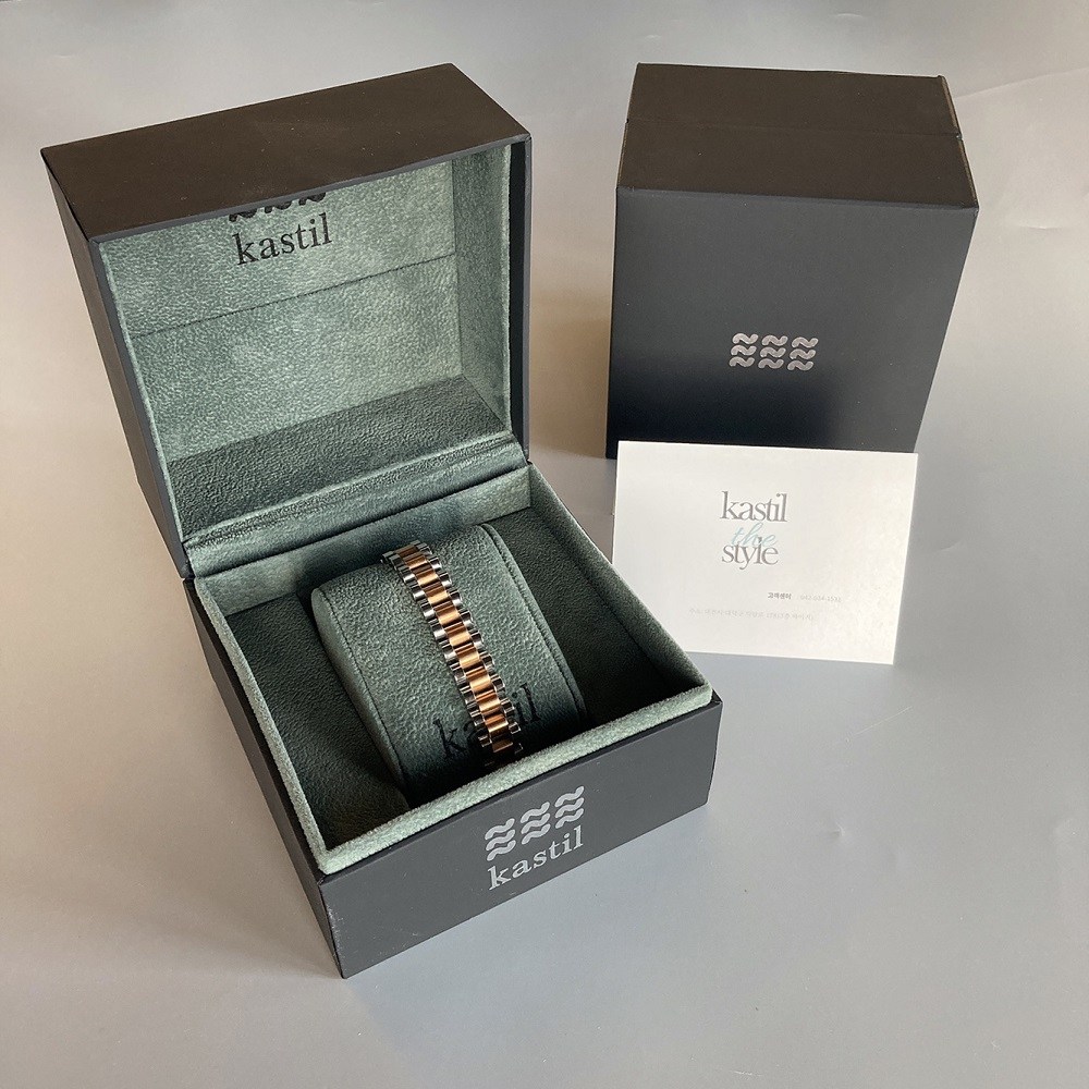 카스틸 남녀공용 게르마늄 스테인리스 패션 건강 팔찌 49,000원