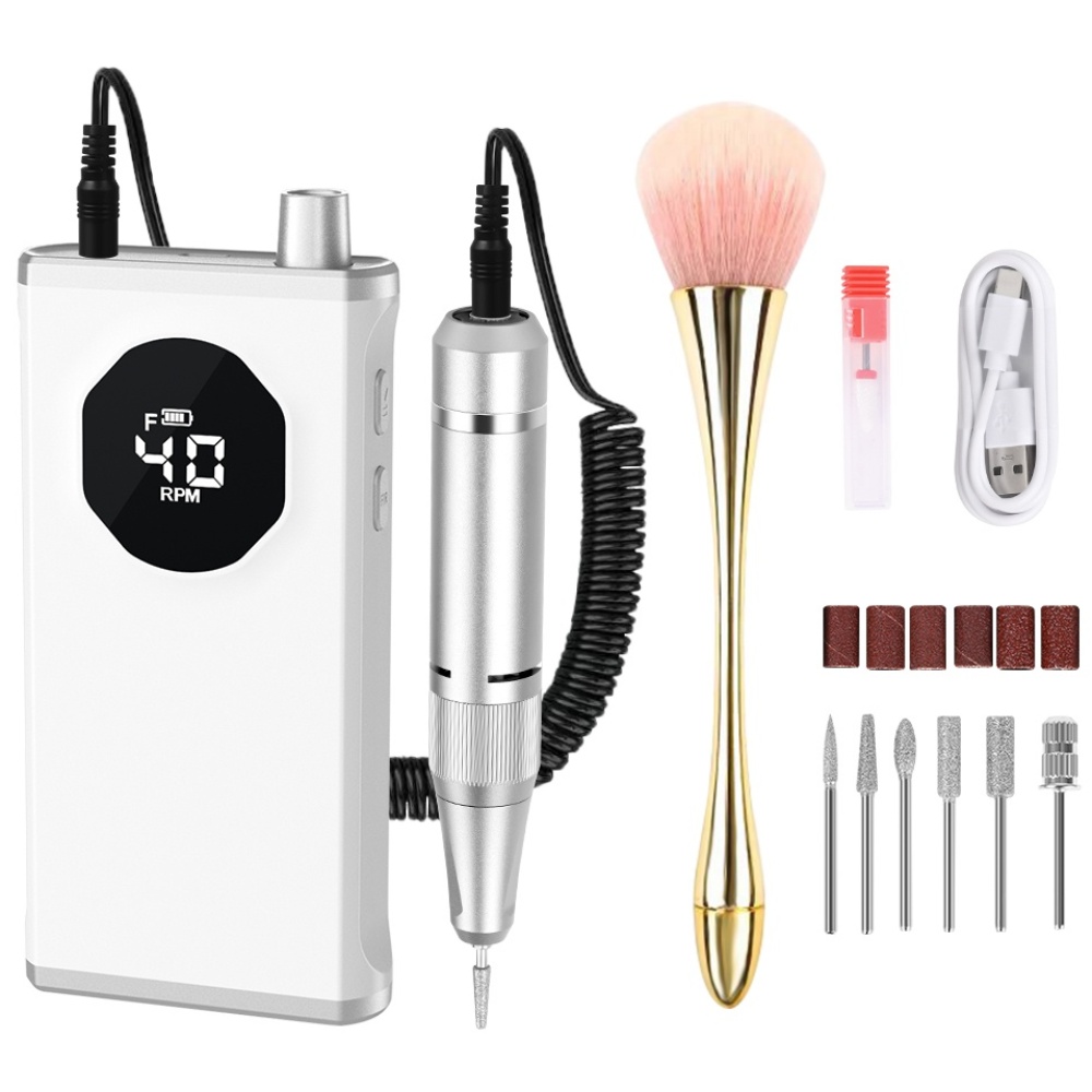 LOMESO 네일드릴기 전동 네일 머신 손톱 관리기 셀프 홈케어 젤네일드릴 전문 폴리셔 39,800원