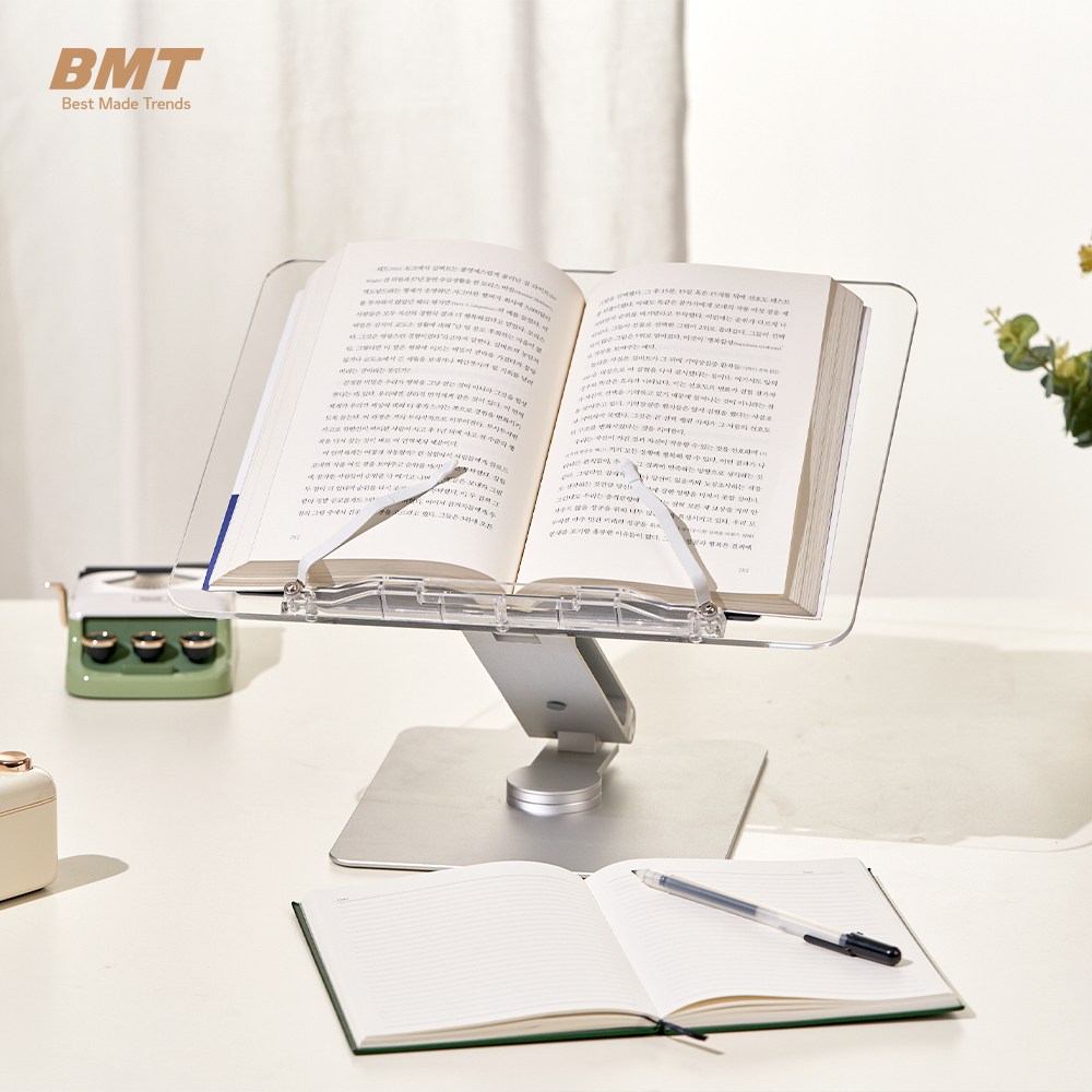 BMT 360도 회전 투명 아크릴 독서대 노트북 스탠드 37,050원