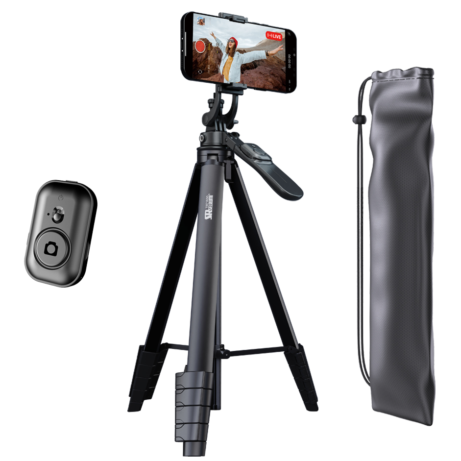 셀루미 5단 에디션 그립 핸들 스마트폰 삼각대 165cm, SEL-TRF1650, 매트 블랙, 1개 38,900원