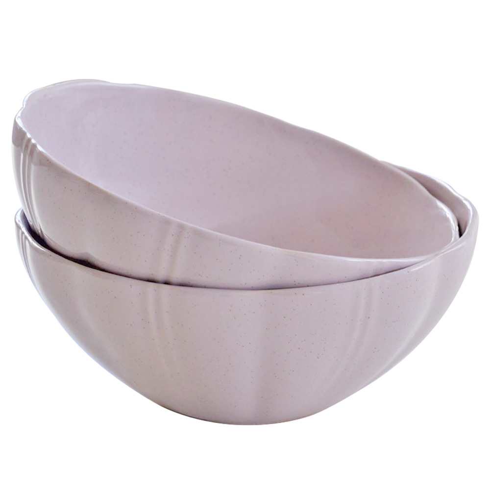 로얄포드 오븐 전자레인지 식기세척기 사용 가능 코지 면기 그릇 세트, 1세트, 코지 핑크 2P 21,800원