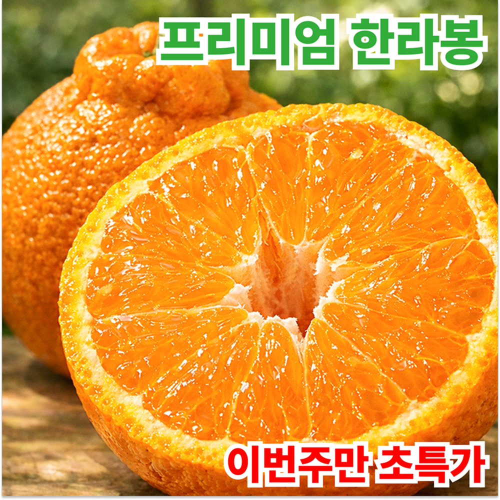 [프리미엄] 제주 한라봉 최대17브릭스 10년농가직송 16,350원