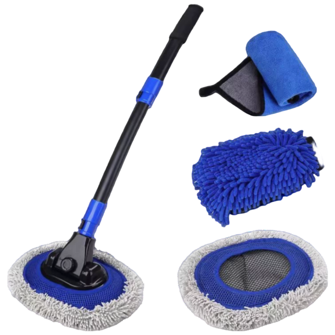 파밍굿즈 퍼펙트 워시키트 자동차 세차 용품 차량용 밀대 극세사 타올 세트, 1개 33,900원