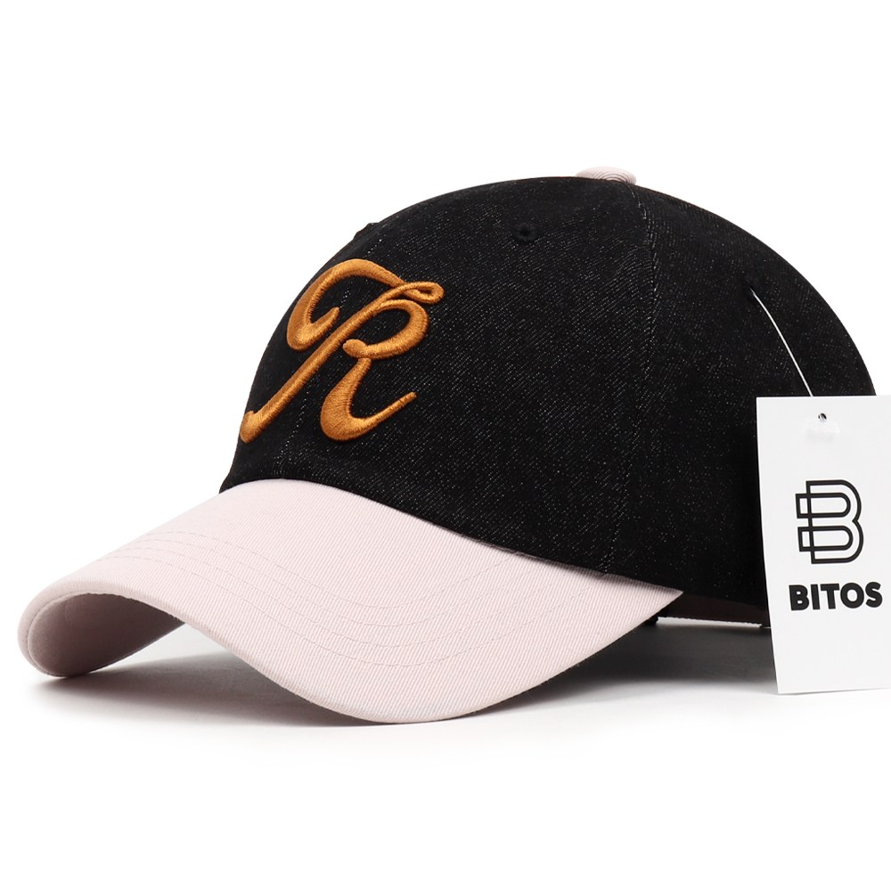 비토스 국내제작 시그니처 'R' 컬렉션 투톤 볼캡 야구모자 커플모자 22,900원