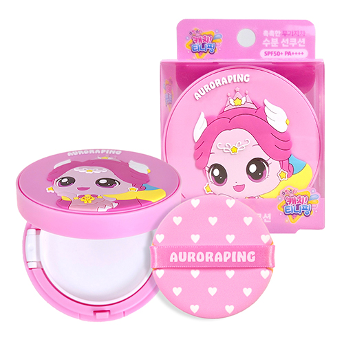 캐치티니핑 시즌5 오로라핑 촉촉 수분선쿠션 SPF+ PA++++ 21,900원