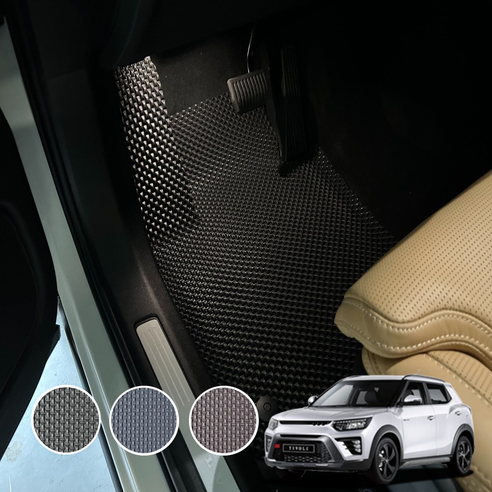 더 뉴 티볼리 체인 카매트 전차종 자동차 발매트 발판 블랙 1열 운전석+조수석 456,000원