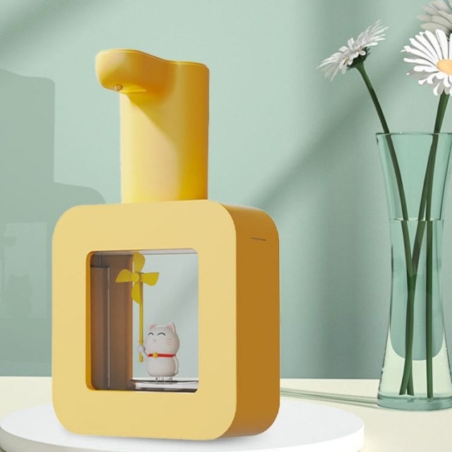 자동감지 거품 디스펜서 손세정기 핸드워시 스마트 20초알람 욕실, 화이트 유니콘, 1개 28,280원